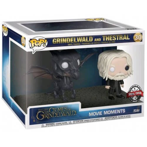 Grindelwald & Thestral dans sa boîte