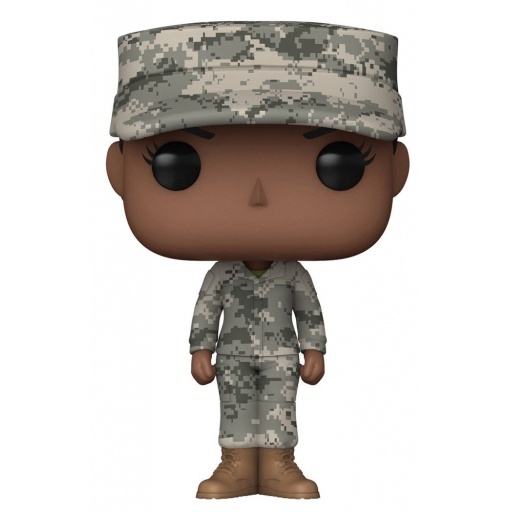 Funko POP Soldier Female (African American) (U.S. Army)