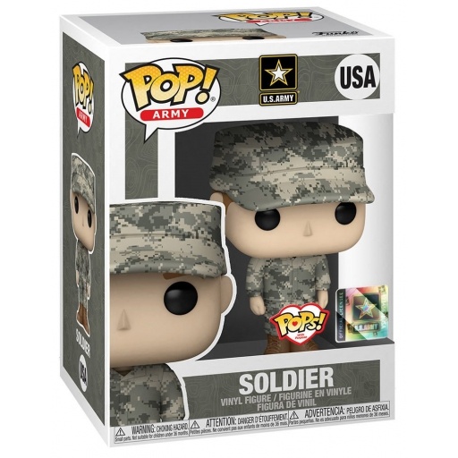 Soldier Male (Caucasian) dans sa boîte