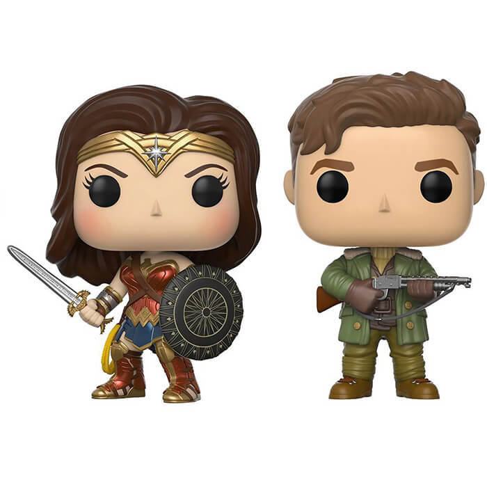 Funko POP Wonder Woman & Steve Trevor