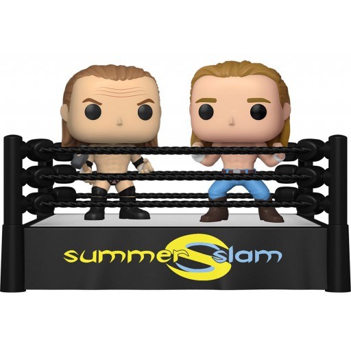 POP Summer Slam Ring Triple H & Sean Michaels (WWE)
