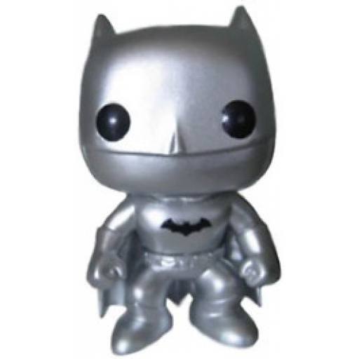 Funko POP Batman (Silver) (DC Super Heroes)