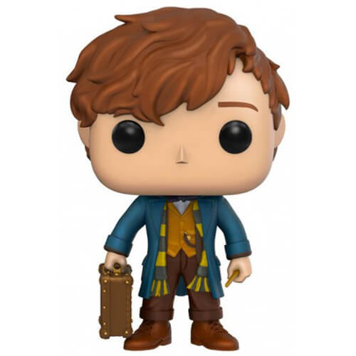 Funko POP Newt Scamander with suitcase