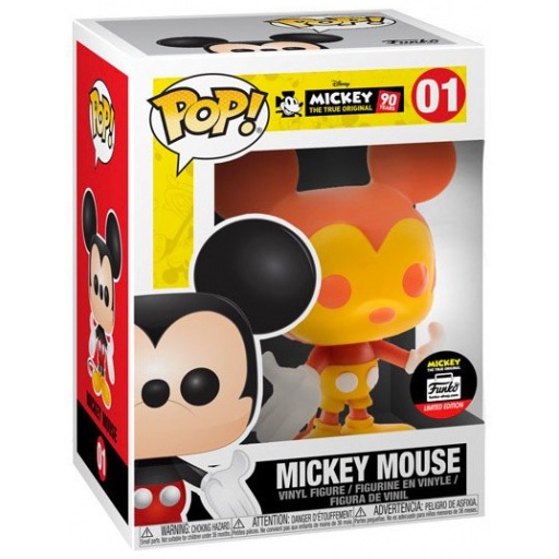 Mickey Mouse (Orange & Yellow)
