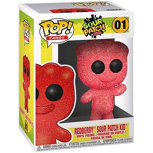 Candy 01 Sour Patch Kids Redberry Red Berry Pop Vinyl Figure FU37108 Funko Pop 