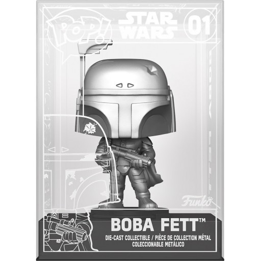 Figurine Funko POP Boba Fett (Chase & Metallic) (Star Wars: Episode V, Empire Strikes Back)