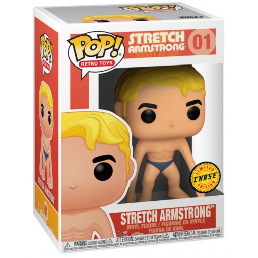 Stretch Armstrong (Chase) dans sa boîte