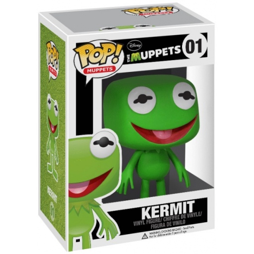 Kermit the Frog dans sa boîte