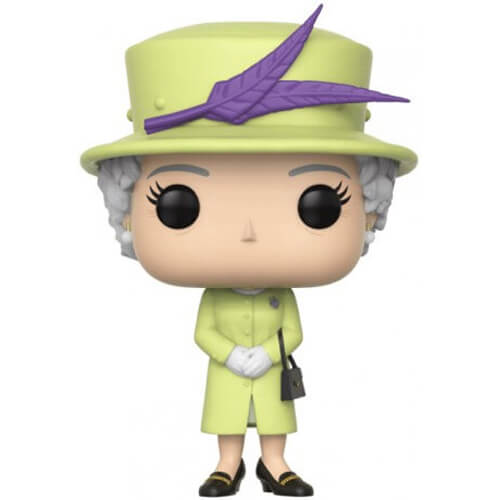 Funko POP Queen Elizabeth II with green suit (The Royal Family)