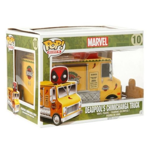 Deadpool with Chimichanga Truck (Red)