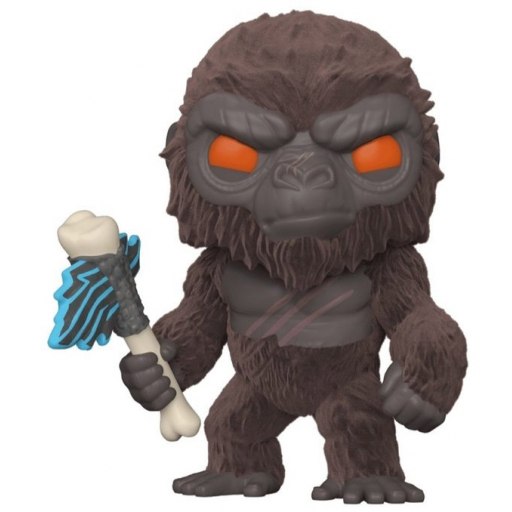 Figurine Funko POP Kong with Battle Axe (Flocked) (Godzilla vs. Kong)