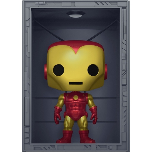 Funko POP Hall of Armor : Iron Man Model 4 (Metallic) (Marvel Comics)