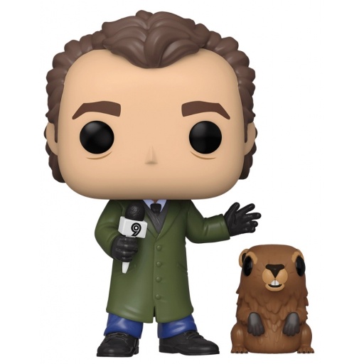 Funko POP Phil Connors with Punxsutawney Phil (Groundhog Day)