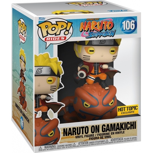Naruto on Gamakichi