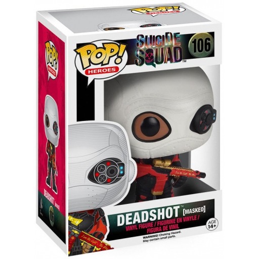 Funko Pop Suicide Squad Deadshot Masked #106 3.75" Figure New 