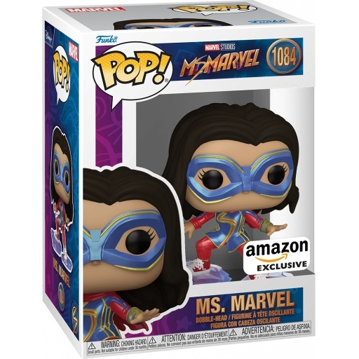 Ms. Marvel dans sa boîte