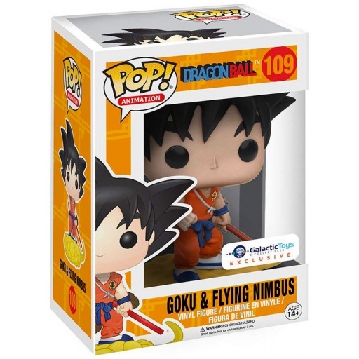 Goku with Flying Nimbus (Orange) dans sa boîte