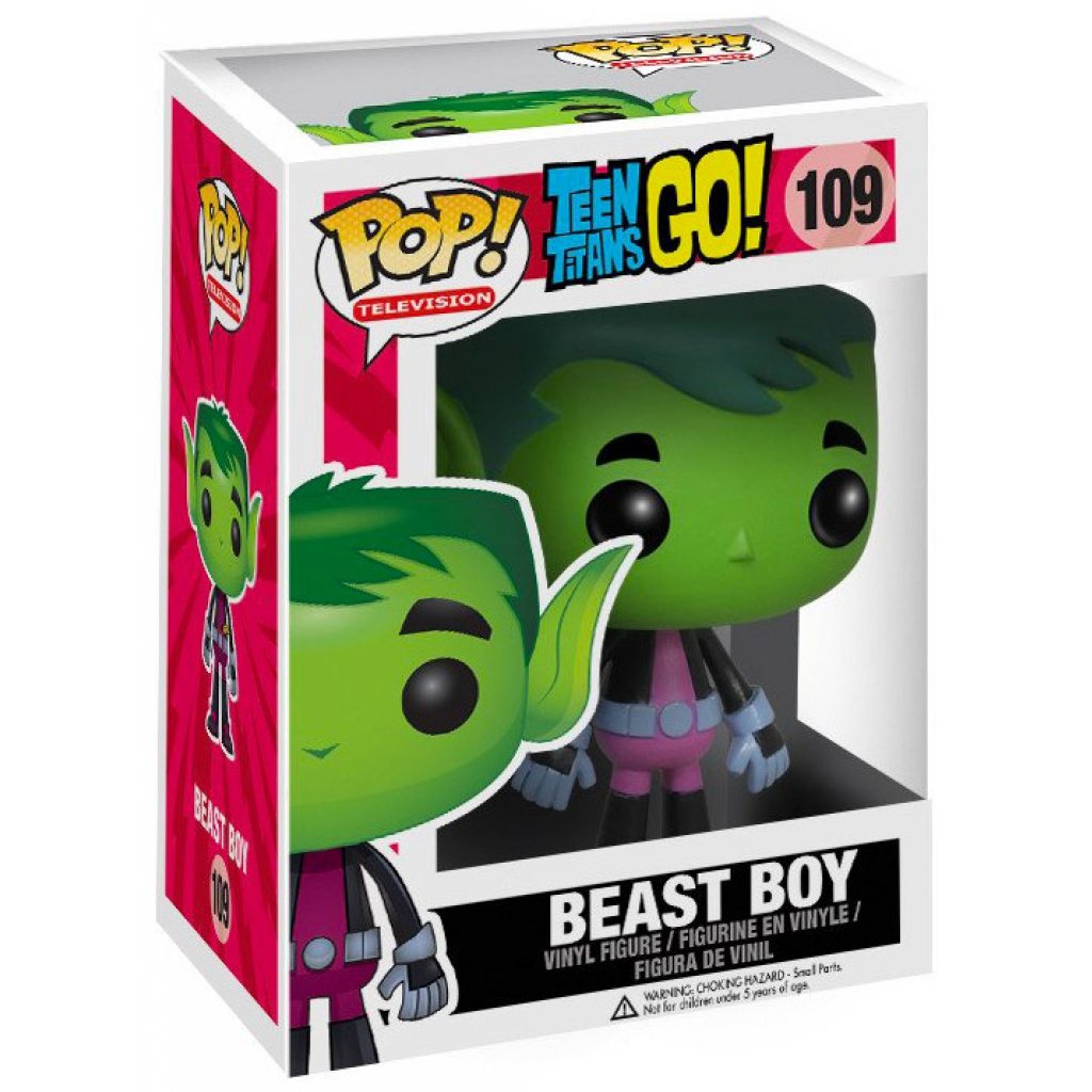 Pop Vinyl DC 2015 Teen Titans Beast Boy Bobblehead Funko Comics Figure 109 for sale online 