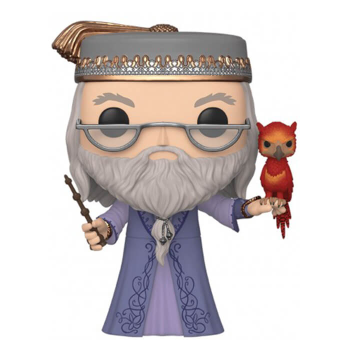 Figurine Funko POP Albus Dumbledore with fawkes (Supersized 10'') (Harry Potter)