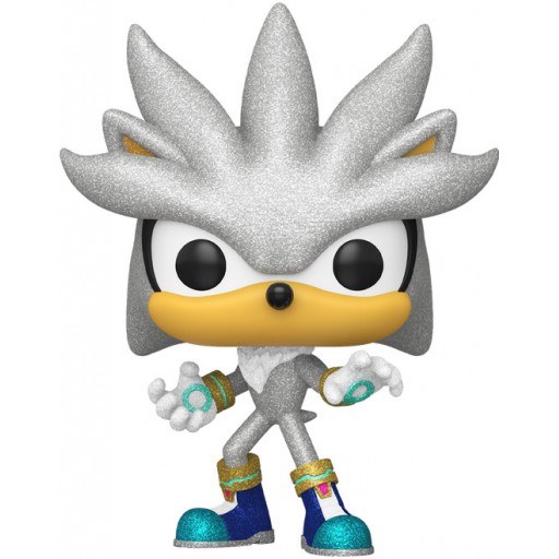 Figurine Funko POP Silver (Diamond) (Sonic The Hedgehog)