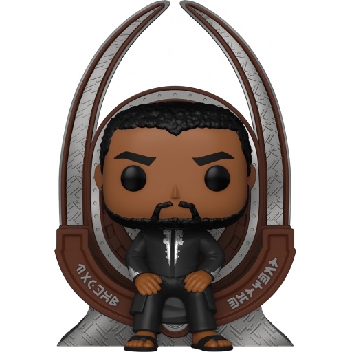 T'Challa on Throne unboxed