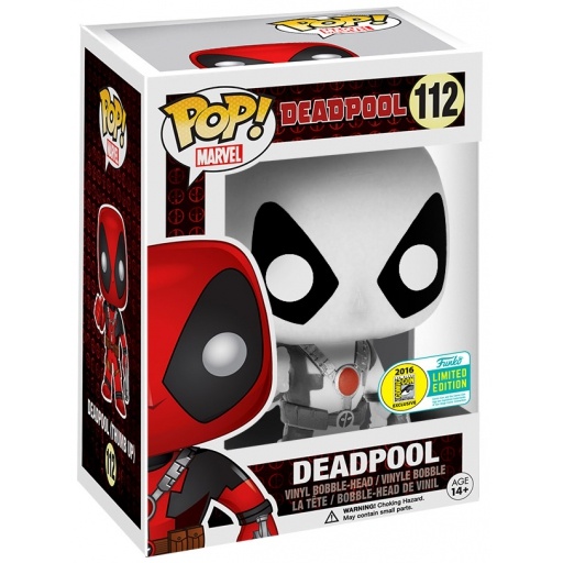 Deadpool (Thumbs Up) (Black and White)
