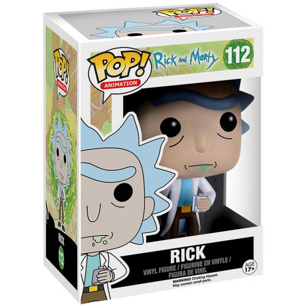 Funko animation Vinyl Figure n° 112 Rick And Morty Rick Sanchez Pop 