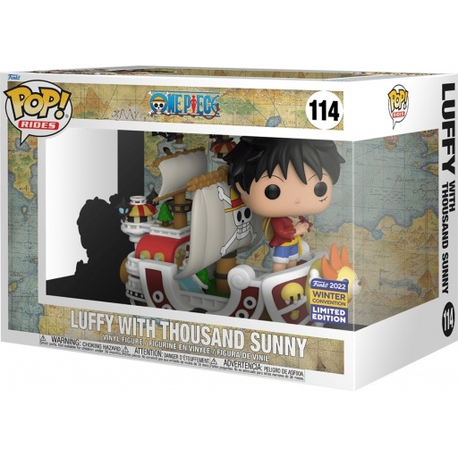 Luffy with Thousand Sunny