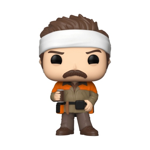 Funko POP Hunter Ron (Chase) (Parks and Recreation)