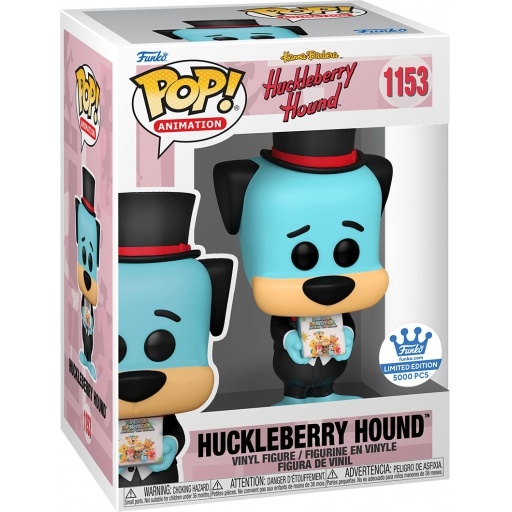 Huckleberry Hound dans sa boîte