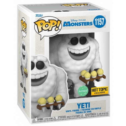 Yeti with Icecreams (Scented) dans sa boîte