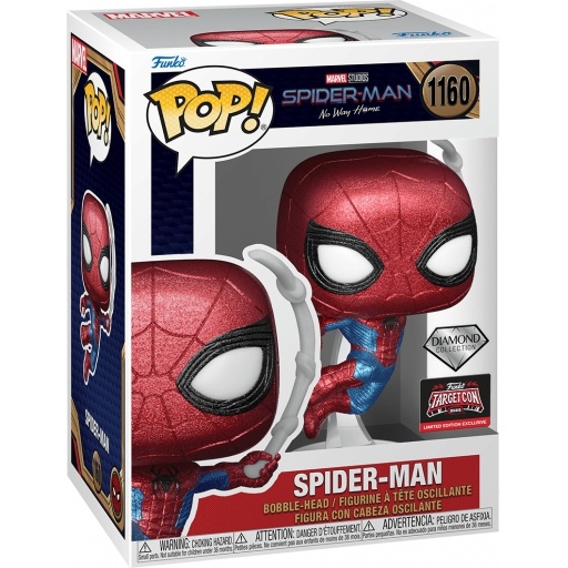 Funko POP Spider-Man (Diamond Collection) (Spider-Man: No way Home) #1160
