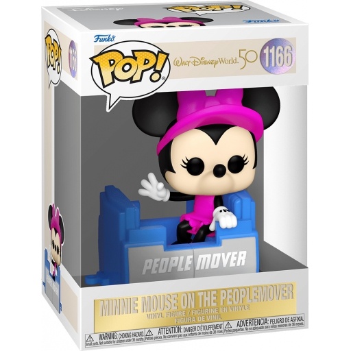 Minnie Mouse on the Peoplemover dans sa boîte