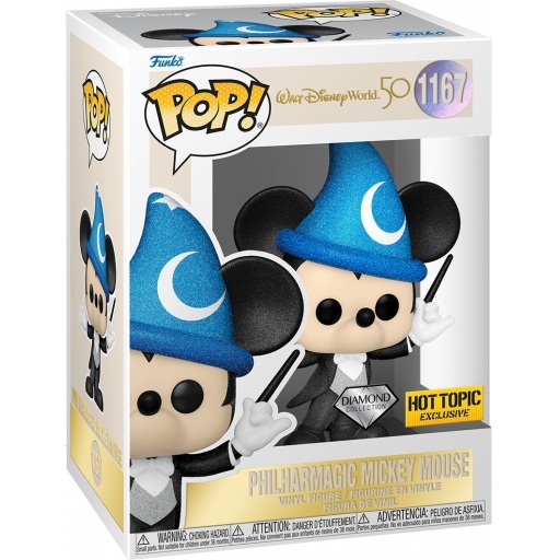 PhilharMagic Mickey Mouse (Diamond Glitter) dans sa boîte