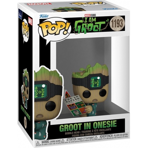 Groot in Onesie sitting