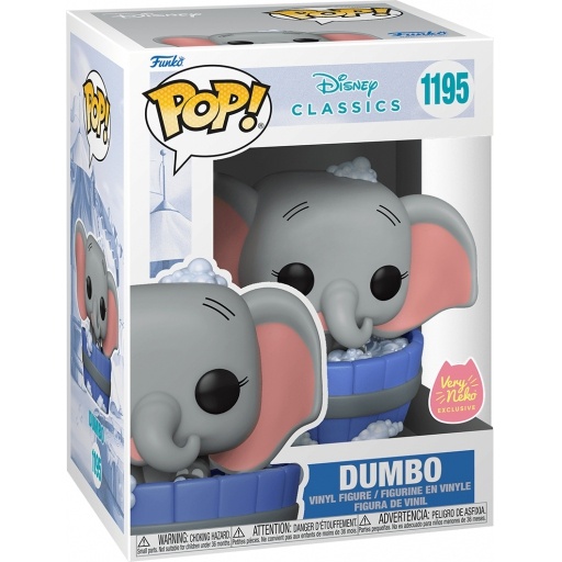 Dumbo dans sa boîte