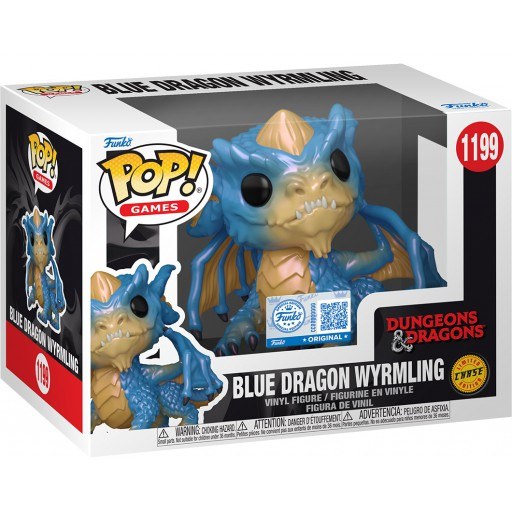 Blue Dragon Wyrmling (Chase & Metallic)