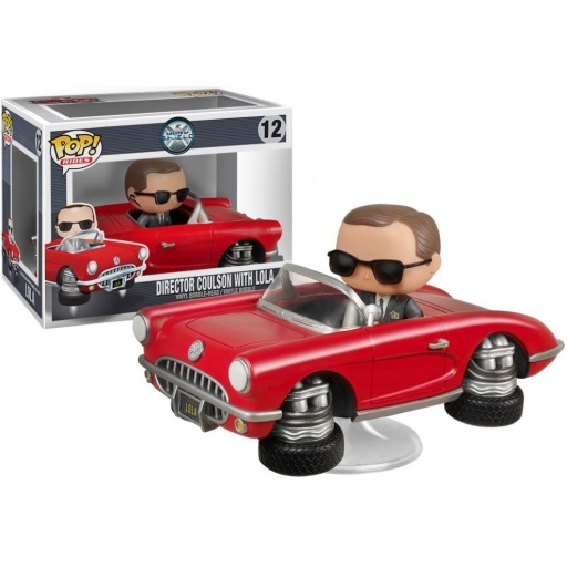 Figurine Funko POP Phil Coulson (with Lola) (Marvel's Agents of SHIELD)