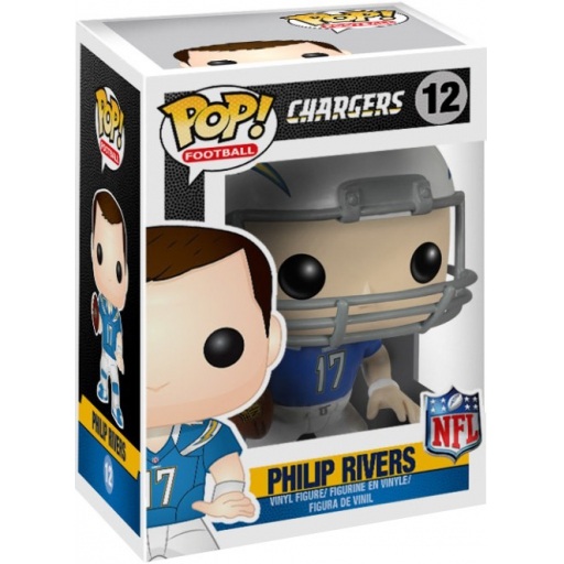 Funko Pop NFL Philip Rivers #12 Chargers Football Toys R Us Exclusive B