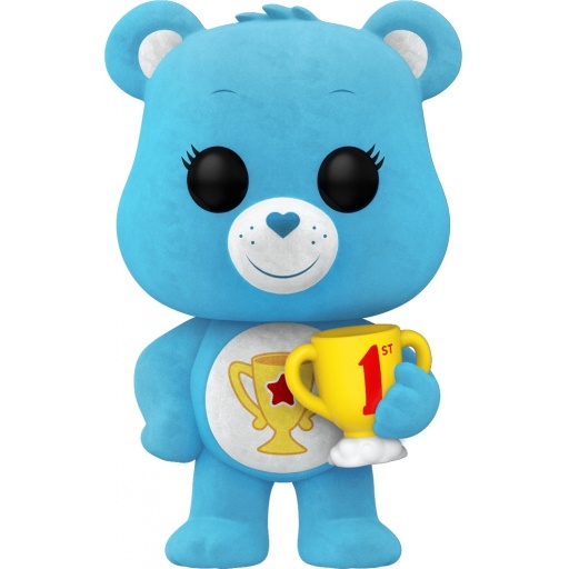 Figurine Funko POP Champ Bear (Chase & Flocked) (Care Bears)