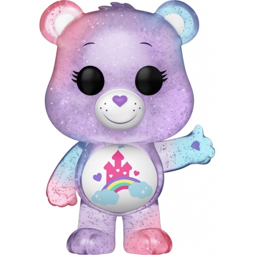 Figurine Funko POP Care-A-Lot Bear (Chase, Translucent & Glow in the Dark) (Care Bears)