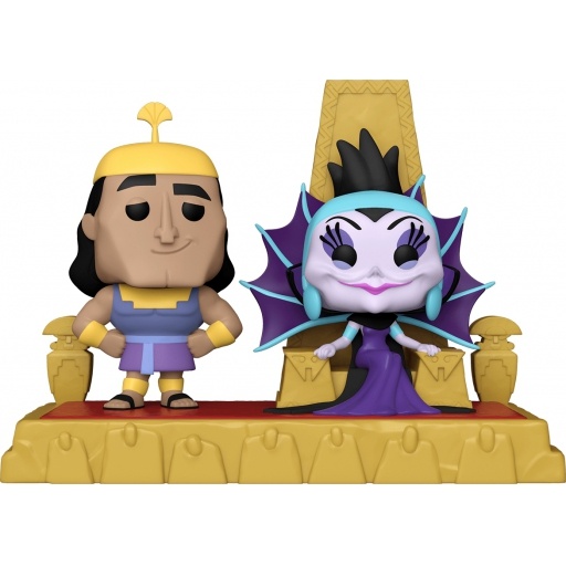 POP Villains Assemble : Yzma & Kronk on Throne (Disney Villains)