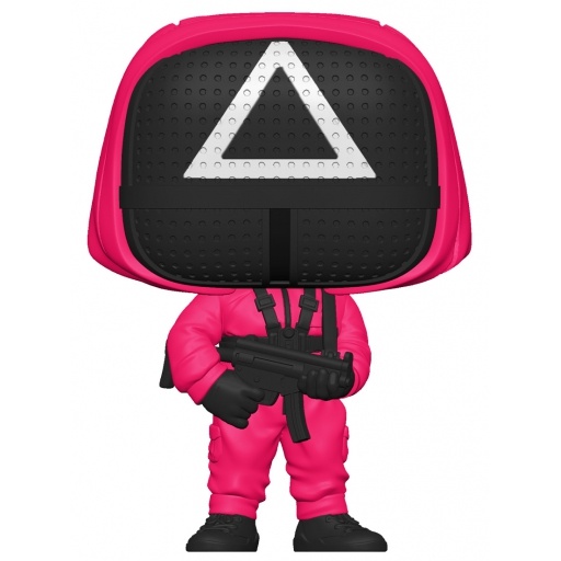 Figurine Funko POP Red Soldier with Triangle Mask (Squid Game)