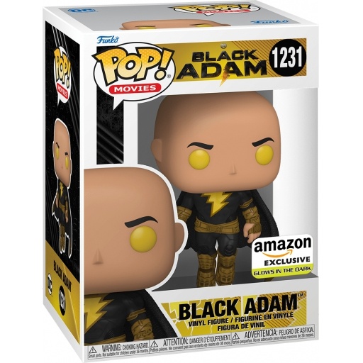 Black Adam (Glow in the Dark) dans sa boîte