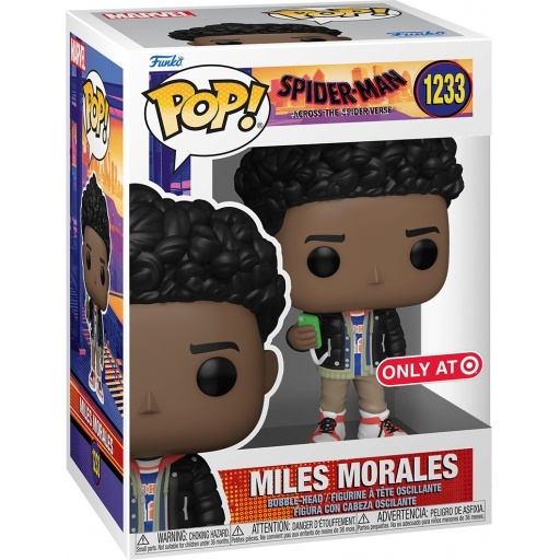 Miles Morales dans sa boîte