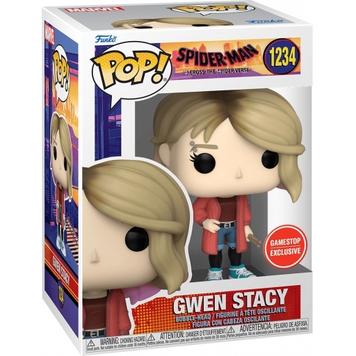Gwen Stacy dans sa boîte