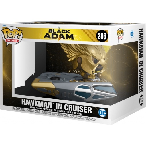 Hawkman in Cruiser dans sa boîte