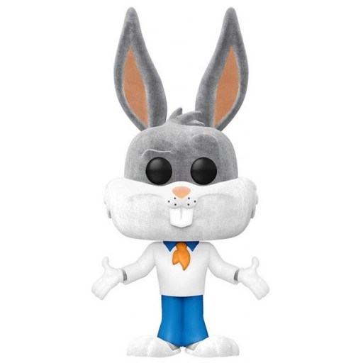 Figurine Funko POP Bugs Bunny as Fred Jones (Flocked) (Warner Bros 100)