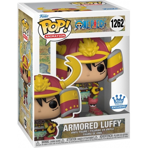 Armored Luffy dans sa boîte