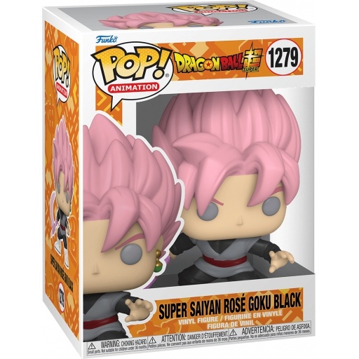 Super Saiyan Rosé Goku Black dans sa boîte